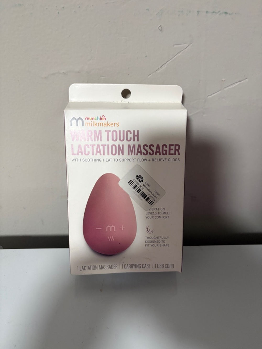 Munchkin Warm Touch Lactation Massager - Pink